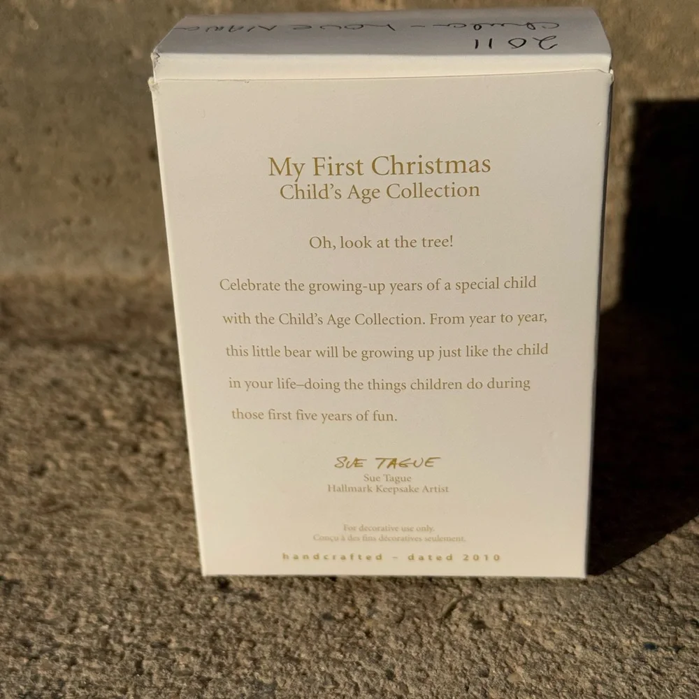 My First Christmas Ornament‎ Hallmark 2010